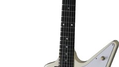 Explorer high white guitar