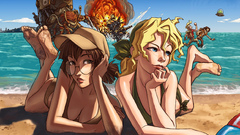 Explosions artwork Aliens War