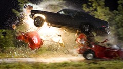 Explosions cars Death Proof car crash