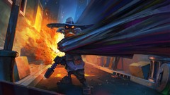 Explosions comics artwork digital art Darkwing Duck Disney 