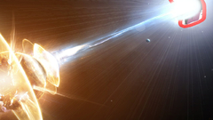 Explosions planets lazor Space