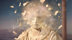 Explosions statues sculptures headshot