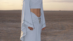 Exposed midriff sand Natalie