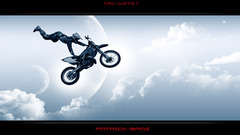 Extreme sports motocross