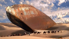 Exxon desert tanker ships