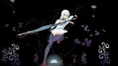 Eyepatch green eyes Hyakka