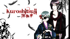 Eyepatch kimono feathers kuroshitsuji