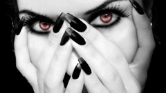 Eyes black models red