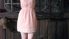 Eyes blondes long hair models BDSM Mira Raine