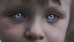 Eyes blue eyes children