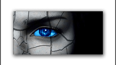 Eyes blue eyes selective