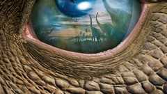 Eyes Dinosaurs skin reflections blue eyes artwork pterodactyls 