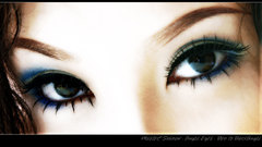 Eyes eye make-up woman