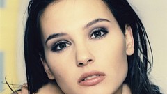 Eyes eye shadow brunettes Virginie Ledoyen