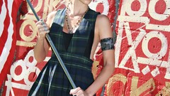 Eyes graffiti woman lips Los Angeles faces legs blondes models 