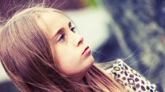 Eyes sadness baby face