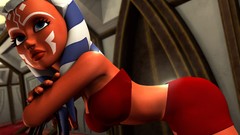 Eyes star wars Star Wars: The Clone Wars white hair faces 3d 