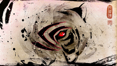 Eyes Tigers artwork splatters