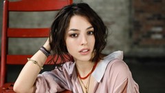 Eyes woman bracelets brown eyes brunettes olivia thirlby