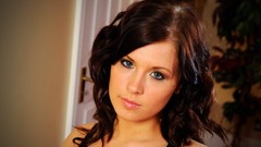 Eyes woman brunettes Jocelyn Kay