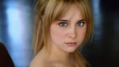 Eyes woman Caprica faces blondes blue eyes Alessandra Torresani