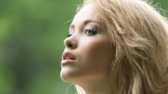 Eyes woman close-up faces blondes green eyes alissa