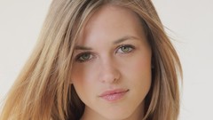 Eyes woman close-up faces blondes green eyes Kasey Chase Carlie