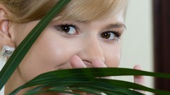 Eyes woman close-up faces blondes Paloma B