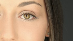 Eyes woman close-up reflections brunettes models pornstars W4B 