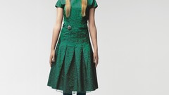 Eyes woman dress white background faces blondes pantyhose 