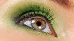Eyes woman eye shadow