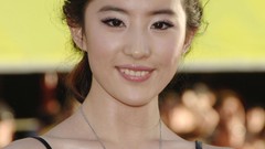 Eyes woman faces asians brunettes models liu yifei