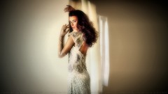 Eyes woman faces brown eyes brunettes models cote de pablo 