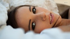 Eyes woman faces Madison Morgan