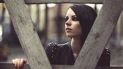 Eyes woman faces Russians Lena Kiera