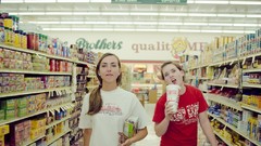 Eyes woman food lips shopping blondes smiling brunettes grocery 