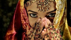 Eyes woman hijab eastern