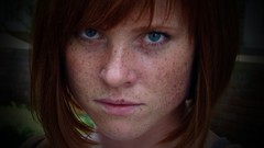 Eyes woman lips Actress blue eyes freckles natalya rudakova 