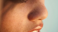 Eyes woman lips brunettes freckles models artistic Digital 