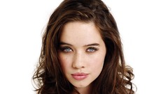 Eyes woman lips Celebrity faces Actress brunettes anna 