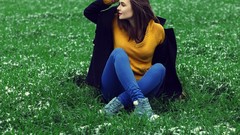 Eyes woman lips faces models portraits Russians Alyssa Framm