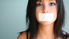 Eyes woman mouth Sticker brunettes models