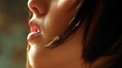 Eyes woman Profile skin brunettes short hair models artistic 