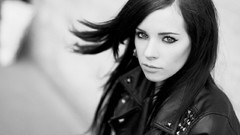 Eyes woman rocks brunettes models Russians Lena Kiera