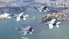F-16 fighting falcon sydney