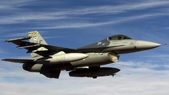 F16 military fly Aircraft