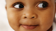 Face infant high closeup Resolution