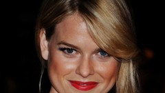 Faces Actress blondes red lipstick alice eve blue green eyes