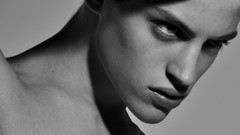 Faces models grayscale Maxwell Runko