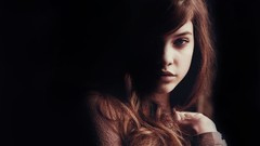 Faces monochrome barbara palvin